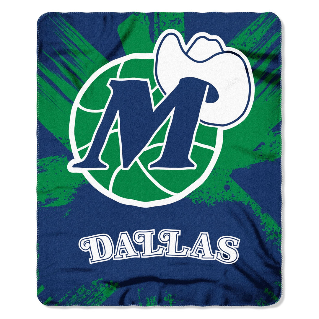 DALLAS MAVERICKS NORTHWEST M-HAT FLEECE THROW BLANKET