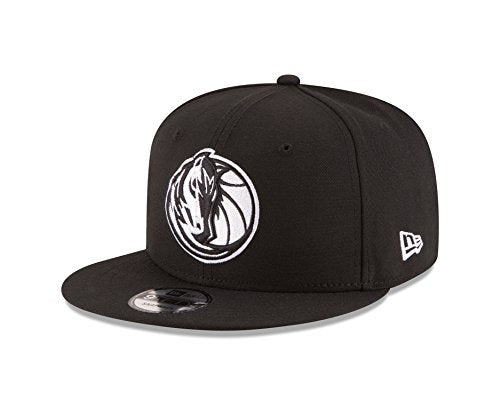 DALLAS MAVERICKS NEW ERA BLACK HORSEHEAD SNAPBACK