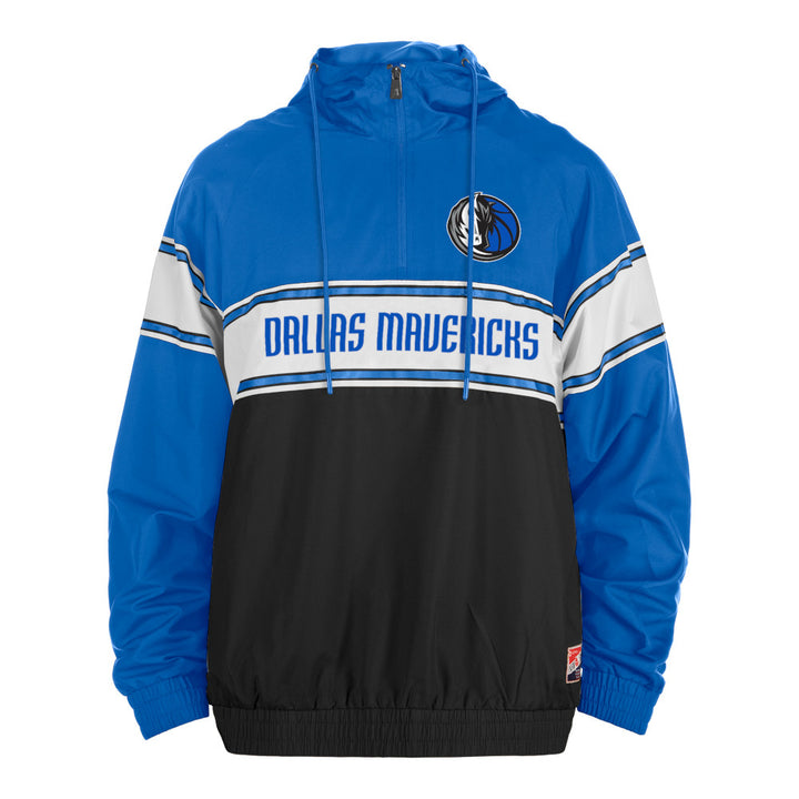 DALLAS MAVERICKS NEW ERA HORSEHEAD HALF ZIP HOODIE