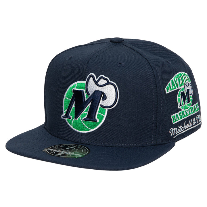 DALLAS MAVERICKS MITCHELL & NESS HARDWOOD CLASSIC ORIGINS FITTED CAP