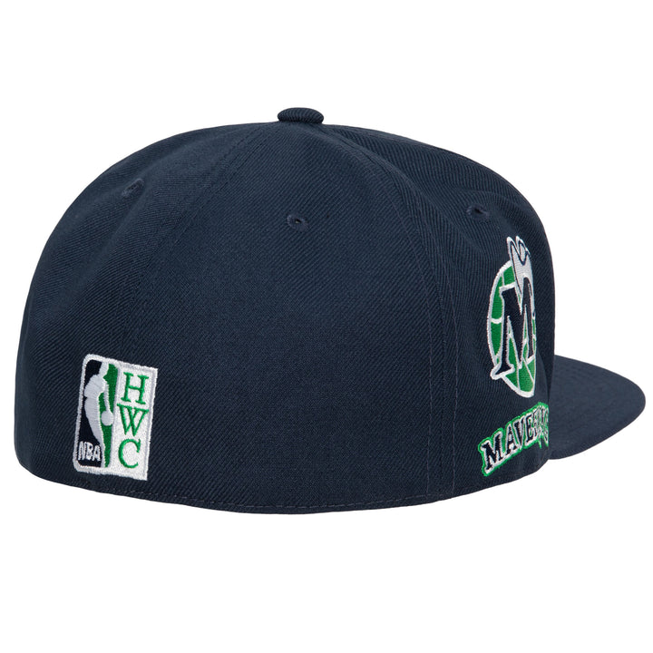 DALLAS MAVERICKS MITCHELL & NESS HARDWOOD CLASSIC ORIGINS FITTED CAP