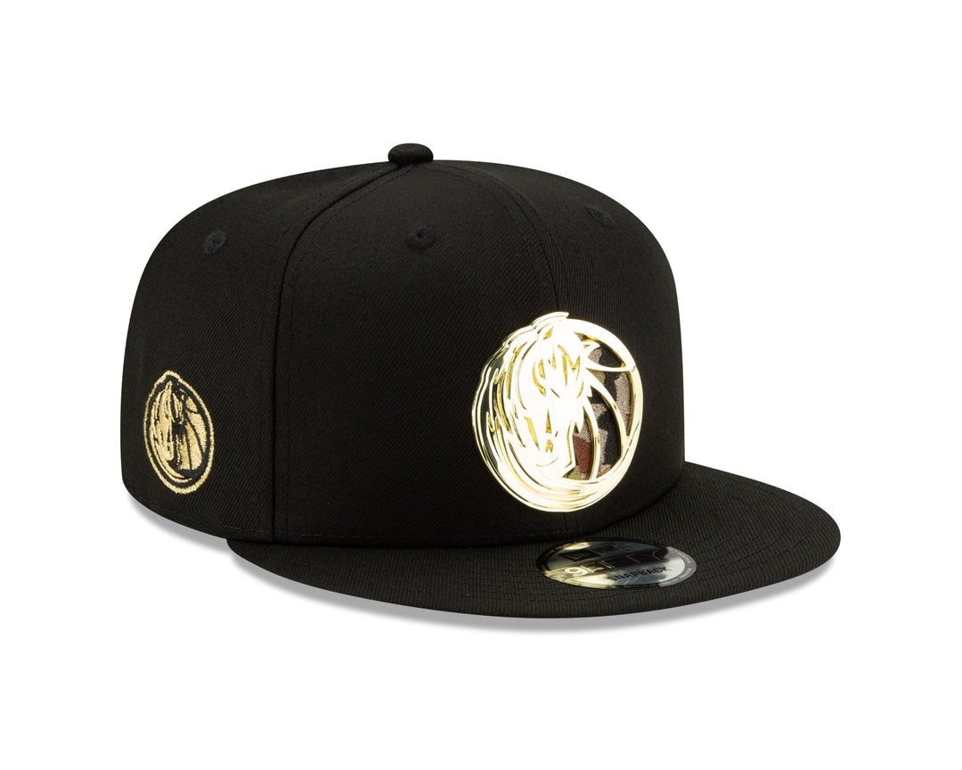 DALLAS MAVERICKS NEW ERA 950 METAL PATTERN SNAPBACK CAP