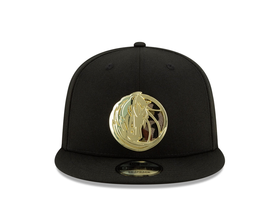 DALLAS MAVERICKS NEW ERA 950 METAL PATTERN SNAPBACK CAP