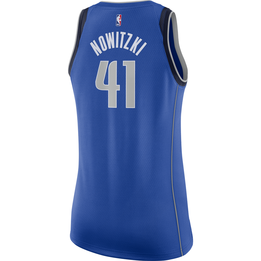 DALLAS MAVERICKS WOMEN'S DIRK NOWITZKI ICON SWINGMAN JERSEY