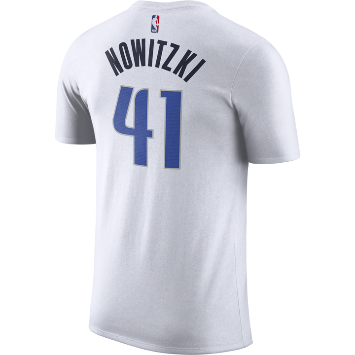 DALLAS MAVERICKS NIKE DIRK ASSOCIATION NAME & NUMBER S/S TEE