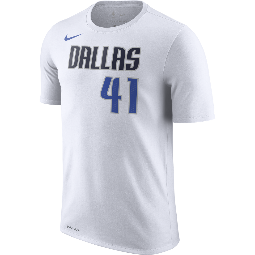 DALLAS MAVERICKS NIKE DIRK ASSOCIATION NAME & NUMBER S/S TEE
