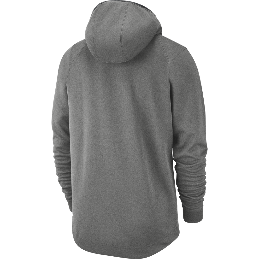 DALLAS MAVERICKS NIKE SPOTLIGHT GRAY PRACTICE HOODIE