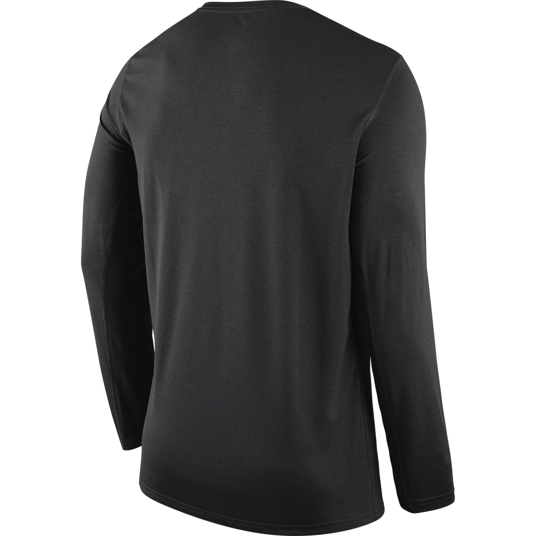 DALLAS MAVERICKS NIKE 20-21 BLACK PRACTICE LONG SLEEVE TEE