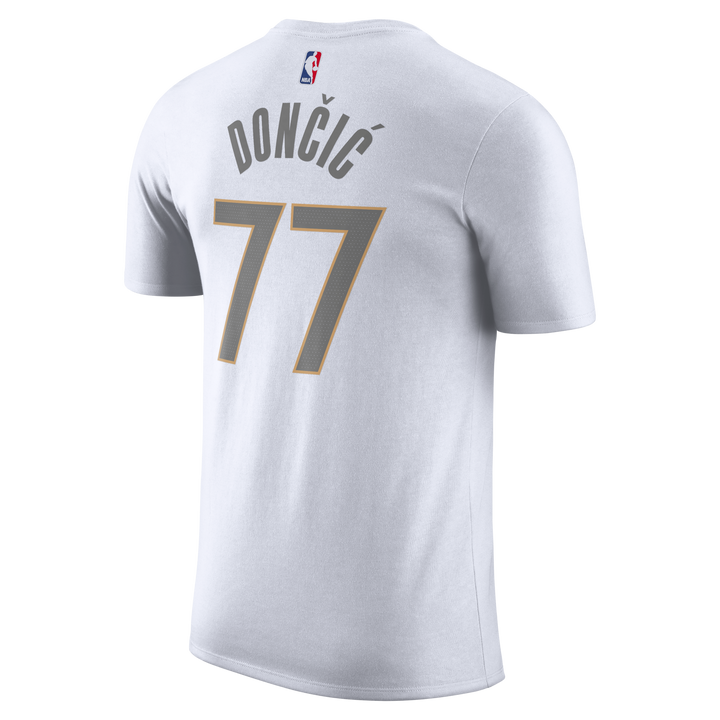 DALLAS MAVERICKS NIKE LUKA DONČIĆ 20-21 CITY EDITION NAME & NUMBER TEE