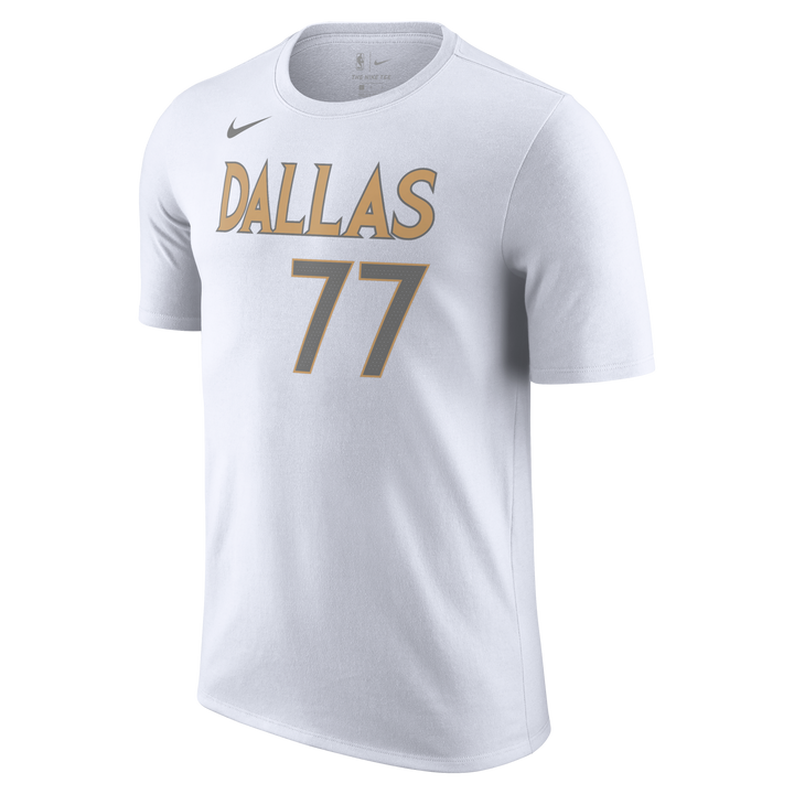 DALLAS MAVERICKS NIKE LUKA DONČIĆ 20-21 CITY EDITION NAME & NUMBER TEE