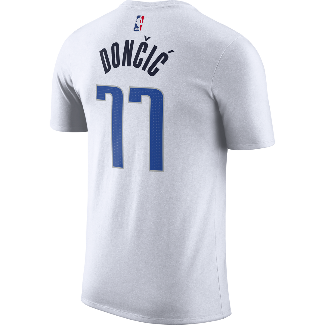 DALLAS MAVERICKS LUKA DONČIĆ NIKE ASSOCIATION NAME & NUMBER TEE