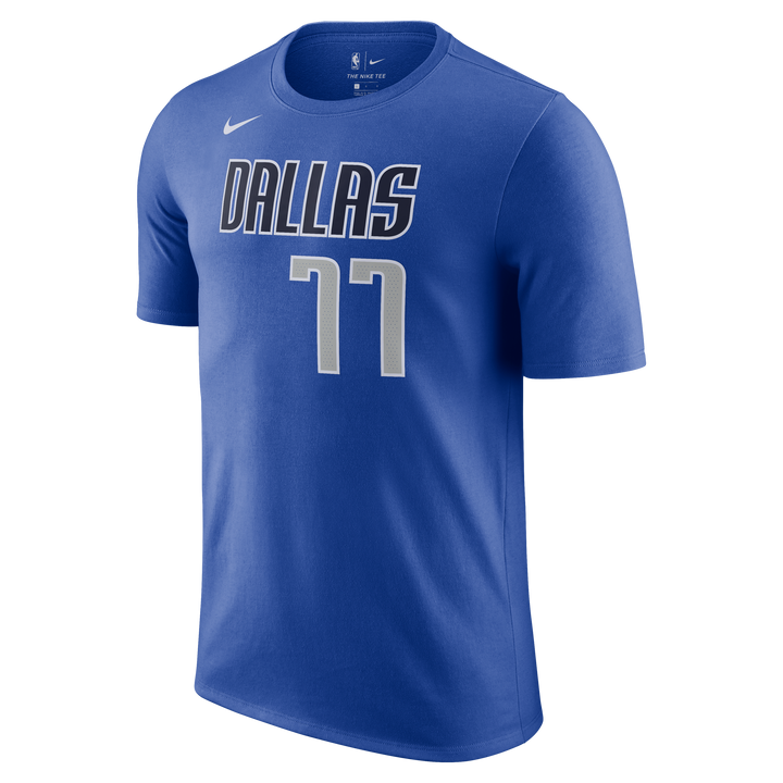 DALLAS MAVERICKS LUKA DONČIĆ NIKE ICON NAME & NUMBER TEE