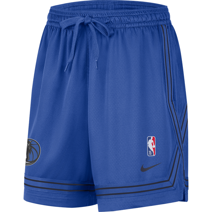 DALLAS MAVERICKS NIKE WOMEN'S  21-22 ROYAL CROSSOVER SHORTS