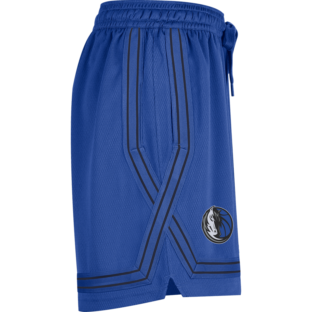 DALLAS MAVERICKS NIKE WOMEN'S  21-22 ROYAL CROSSOVER SHORTS