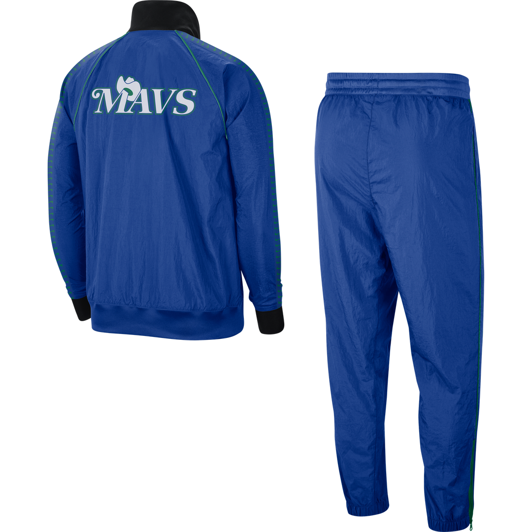 DALLAS MAVERICKS NIKE CITY EDITION MIXTAPE COURTSIDE ROYAL TRACKSUIT