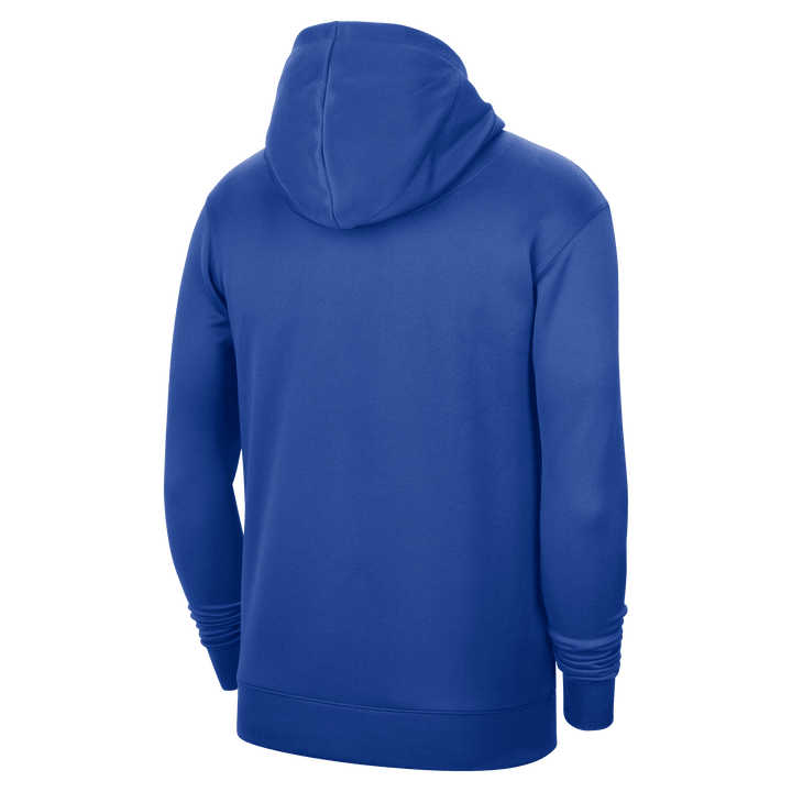 DALLAS MAVERICKS NIKE PRACTICE SPOTLIGHT ROYAL PULLOVER HOODIE