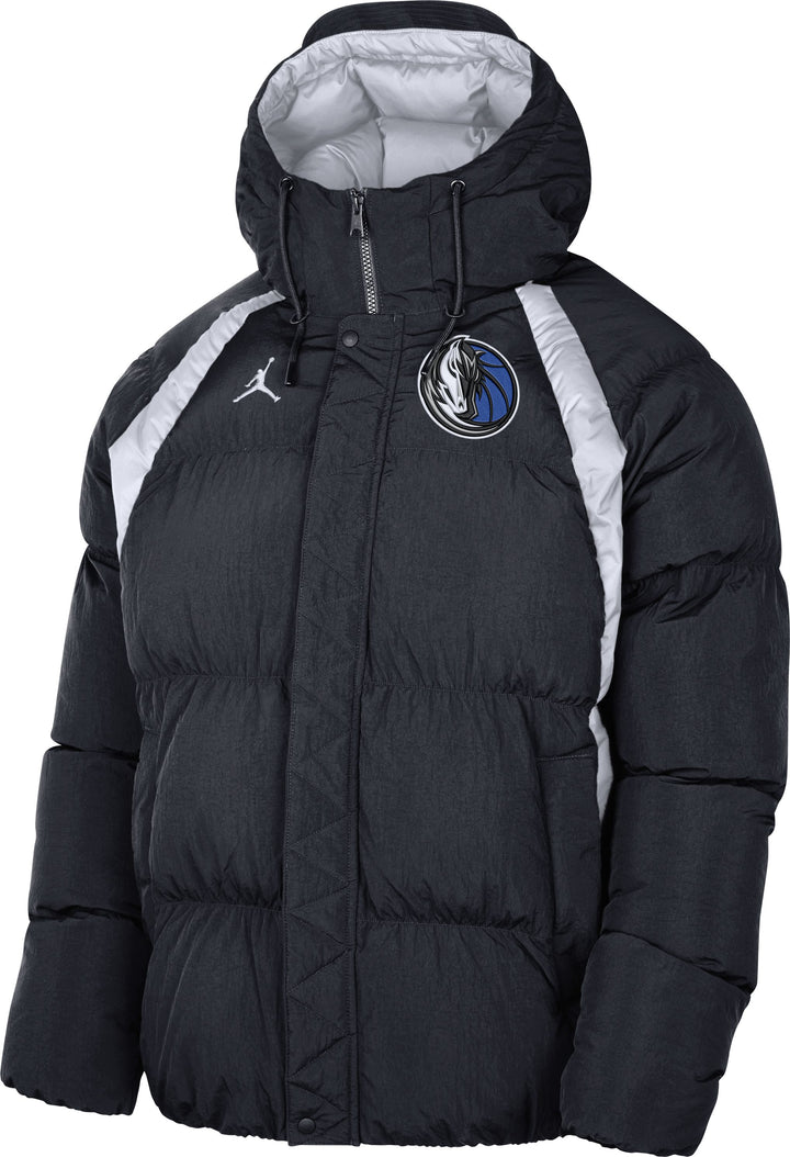 DALLAS MAVERICKS NIKE JORDAN STATEMENT FULL-ZIP PUFFER JACKET