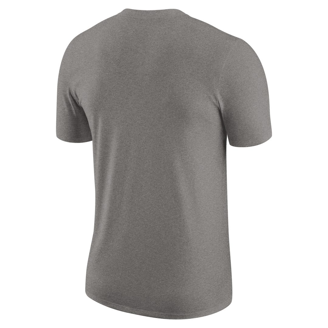 DALLAS MAVERICKS NIKE SWOOSH LOGO SHORT SLEEVE GREY TEE