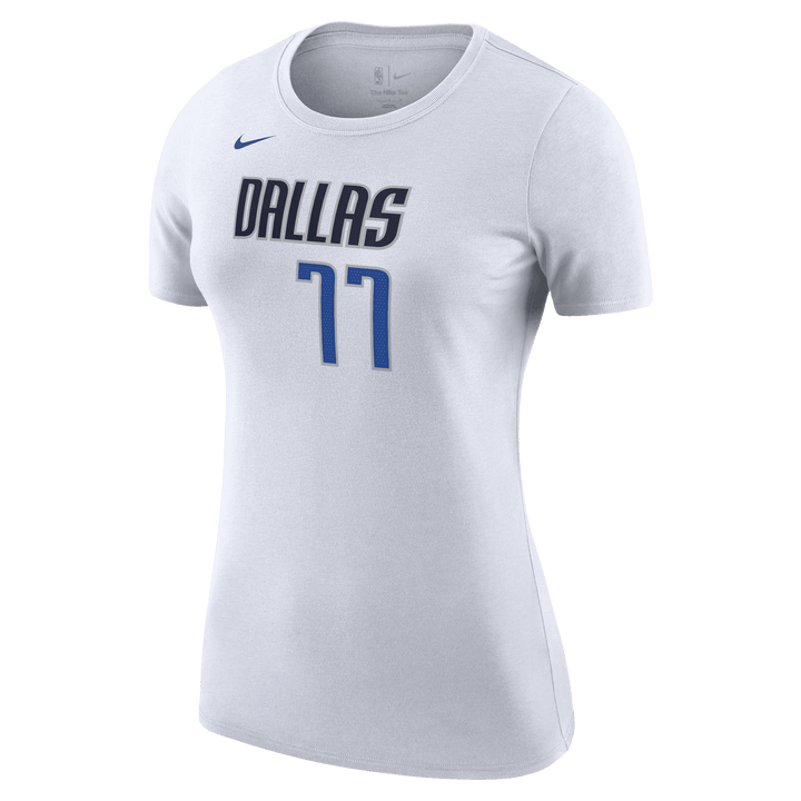 DALLAS MAVERICKS LUKA DONČIĆ NIKE ASSOCIATION WOMEN'S NAME & NUMBER TEE