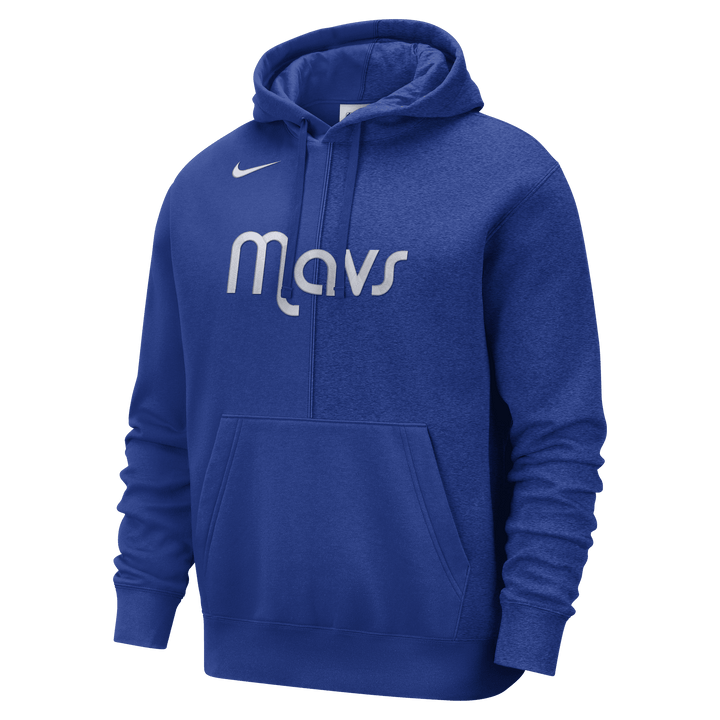 DALLAS MAVERICKS NIKE COURTSIDE ROYAL HOODIE