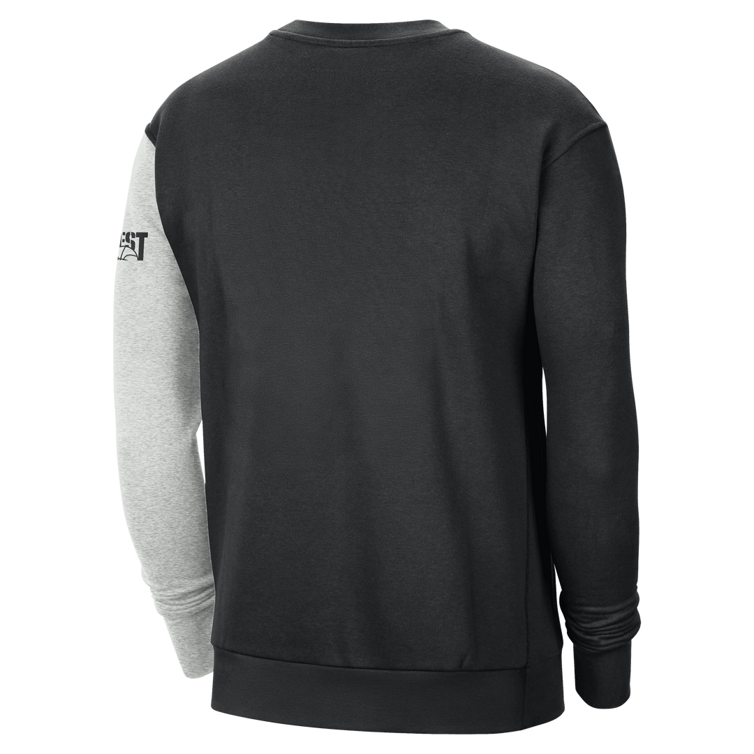 DALLAS MAVERICKS NIKE COURTSIDE GX LONGSLEEVE CREW