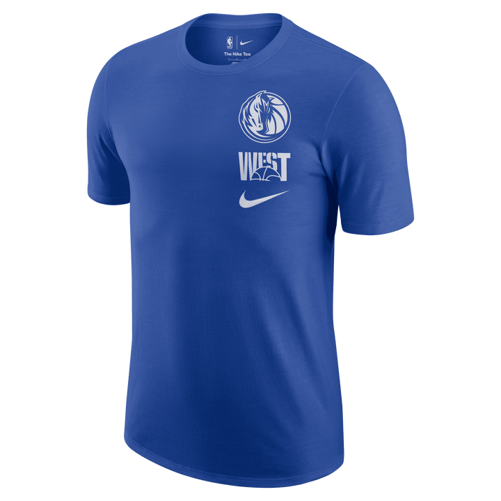 DALLAS MAVERICKS NIKE COURTSIDE VS BLOCK TEE