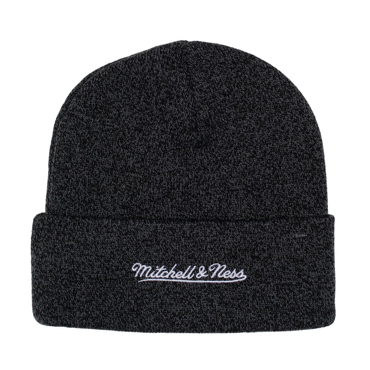 DALLAS MAVERICKS MITCHELL & NESS HARDWOOD CLASSIC LOGO PATCH BEANIE