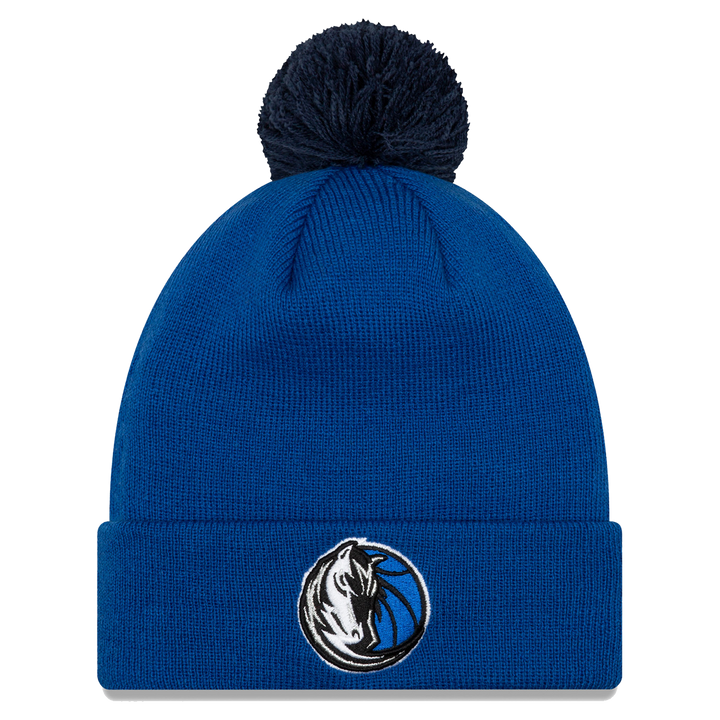 DALLAS MAVERICKS NEW ERA FREE THROW ROYAL KNIT HAT