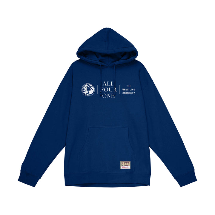 DALLAS MAVERICKS MITCHELL & NESS ALL FOUR ONE COLOR BACK HOODIE