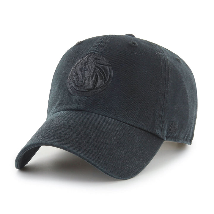 Dallas Mavericks 47 Brand Black Horsehead Clean Up Adjustable Cap