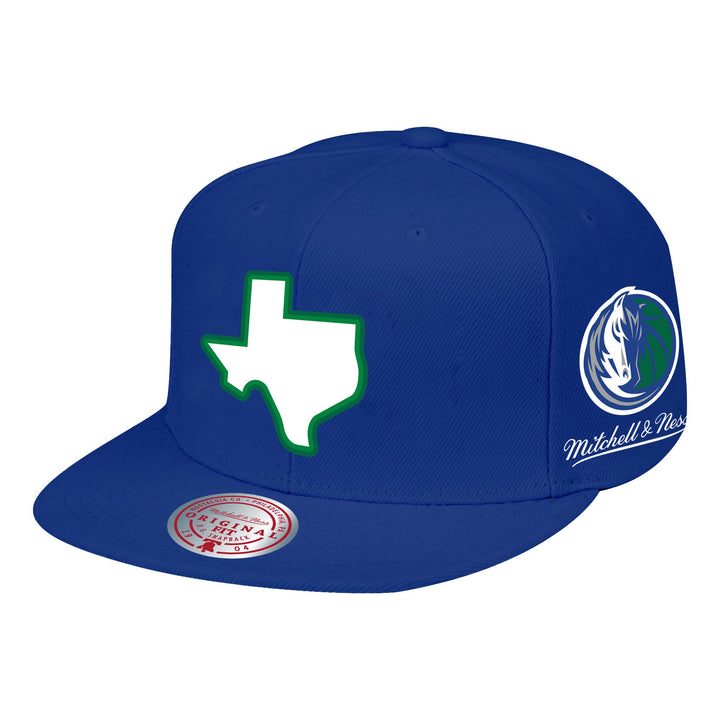 DALLAS MAVERICKS MITCHELL & NESS 2022-23 CITY EDITION TEXAS FITTED CAP