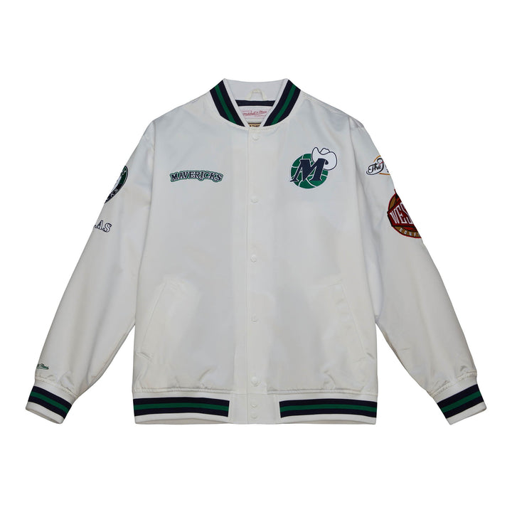 DALLAS MAVERICKS MITCHELL & NESS HARDWOOD CLASSIC SATIN JACKET