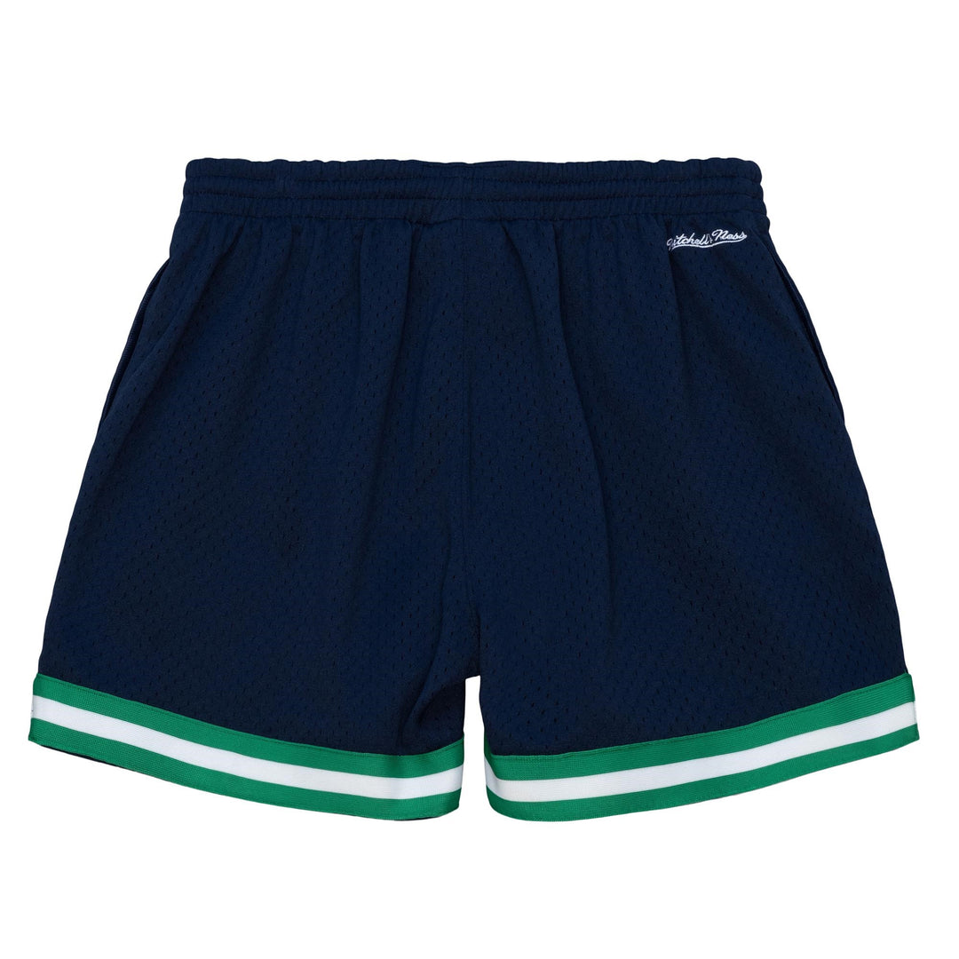 DALLAS MAVERICKS MITCHELL & NESS WOMEN'S HARDWOOD CLASSIC M-HAT NAVY SHORTS