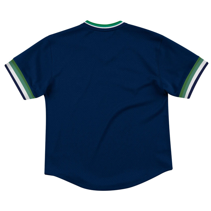 DALLAS MAVERICKS BIG & TALL HARDWOOD CLASSIC MESH V-NECK TEE