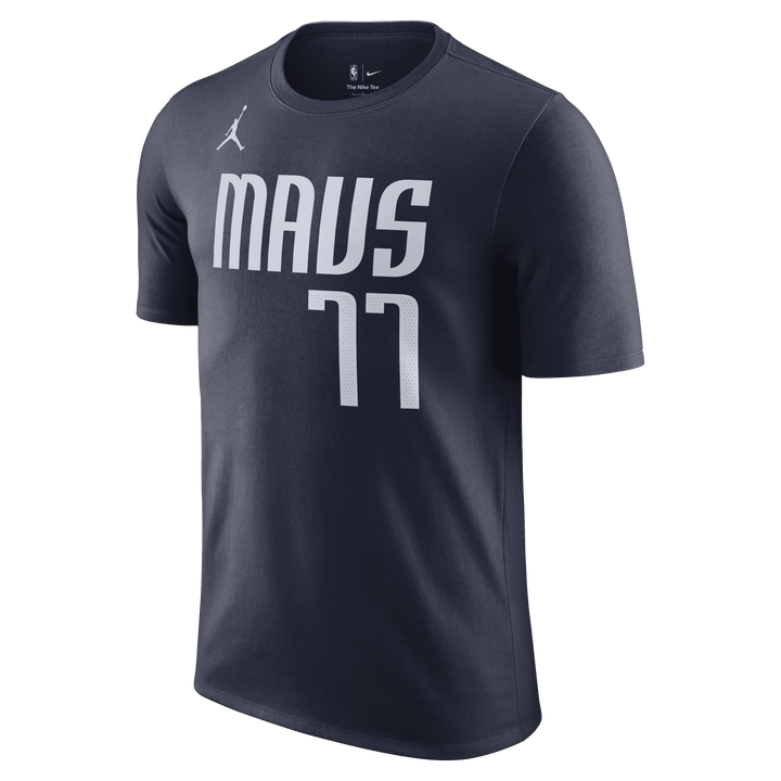 DALLAS MAVERICKS JORDAN STATEMENT DONČIĆ NAME & NUMBER TEE