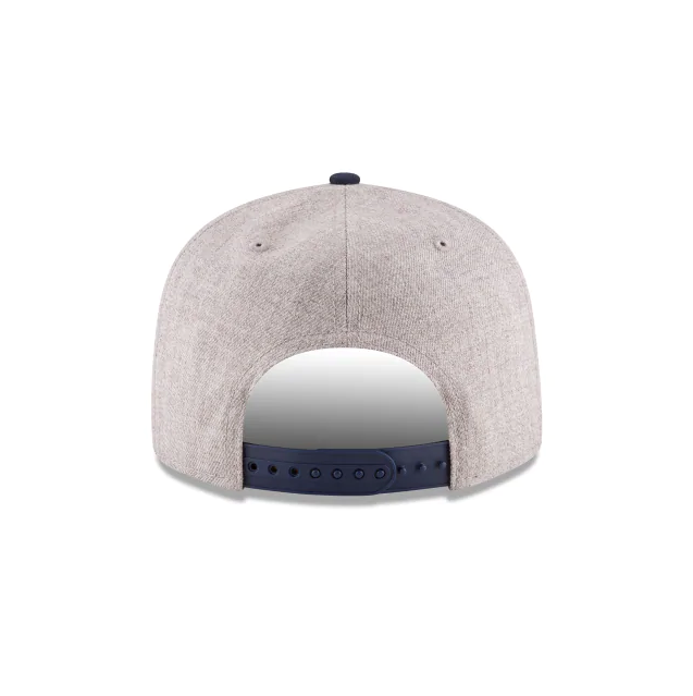 DALLAS MAVERICKS NEW ERA 41.21.1. GREY SNAPBACK CAP