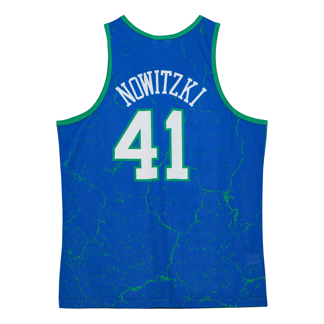 DALLAS MAVERICKS MITCHELL & NESS HARDWOOD CLASSIC DIRK NOWITZKI MESH TANK TOP