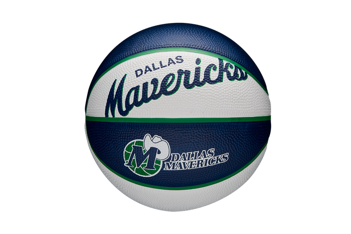 DALLAS MAVERICKS WILSON MINI HARDWOOD CLASSIC BASKETBALL