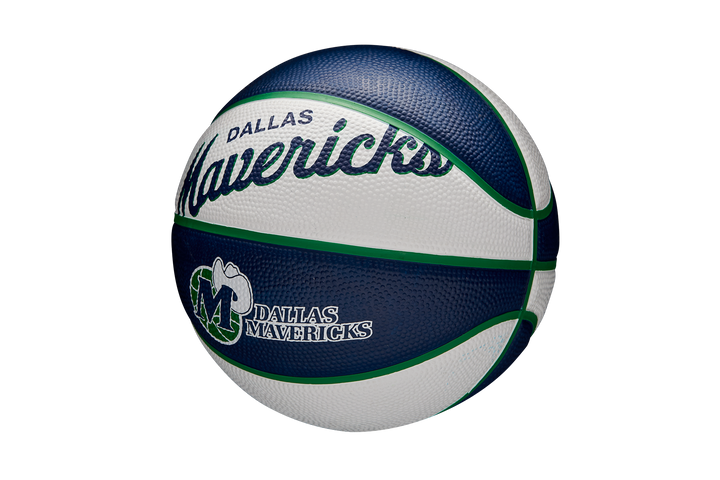 DALLAS MAVERICKS WILSON MINI HARDWOOD CLASSIC BASKETBALL