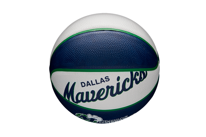 DALLAS MAVERICKS WILSON MINI HARDWOOD CLASSIC BASKETBALL