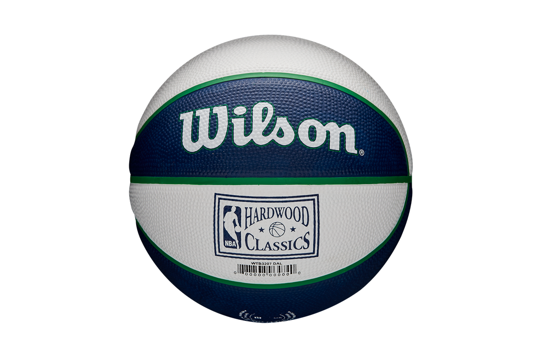 DALLAS MAVERICKS WILSON MINI HARDWOOD CLASSIC BASKETBALL