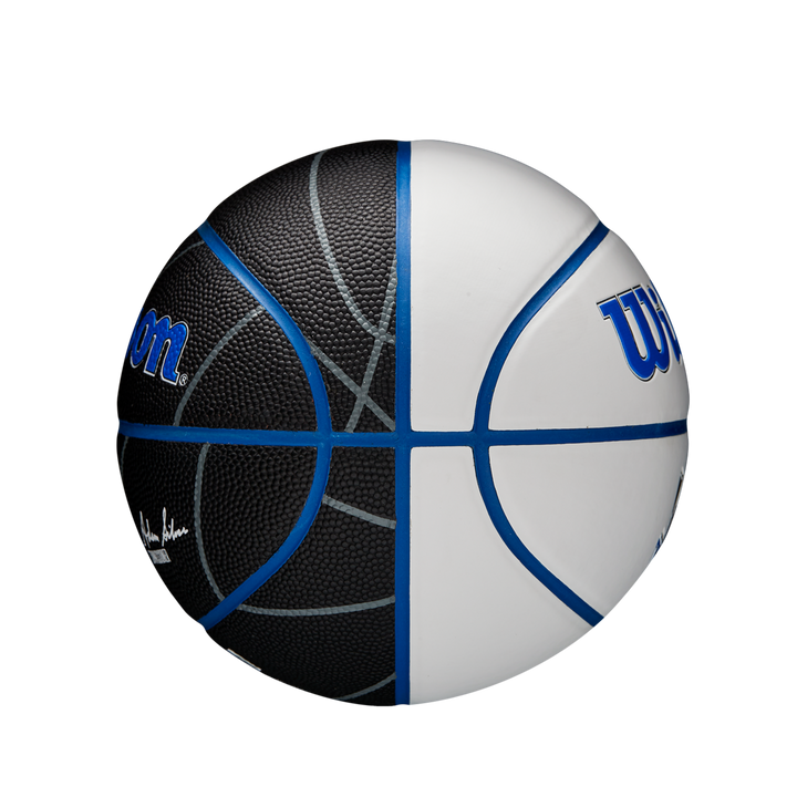 DALLAS MAVERICKS WILSON B3 MINI TEAM AUTOGRAPH BALL