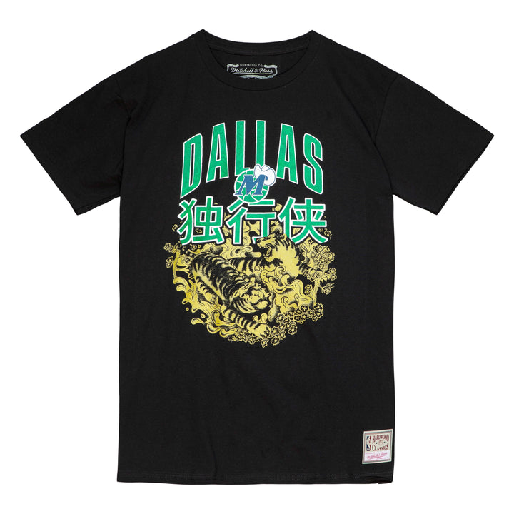 DALLAS MAVERICKS MITCHELL & NESS CHINESE NEW YEAR TIGER T-SHIRT