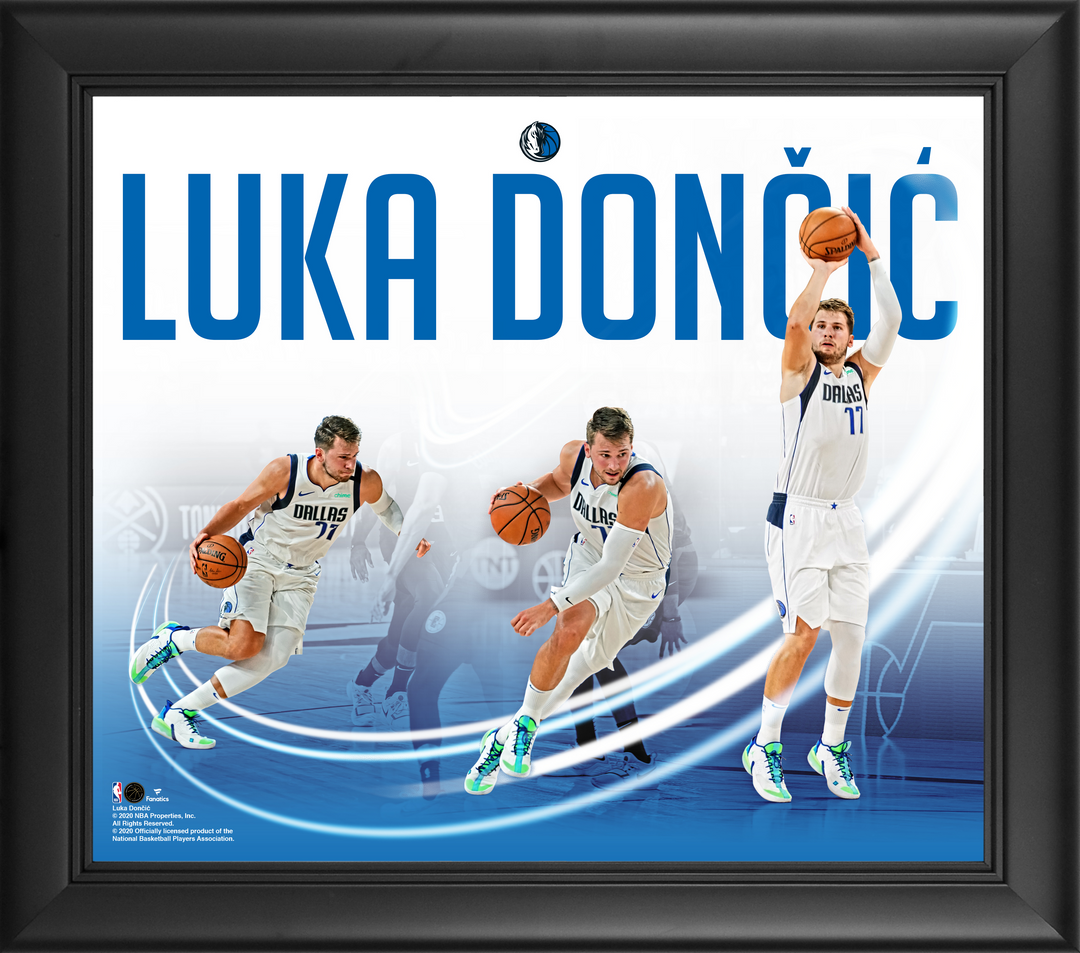 DALLAS MAVERICKS LUKA DONCIC 15" X 17" ASSOCIATION PHOTO FRAME