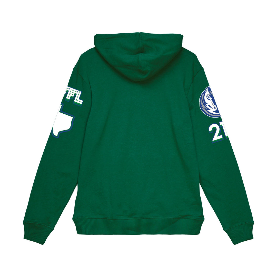 DALLAS MAVERICKS MITCHELL & NESS CITY EDITION GREEN HOODIE