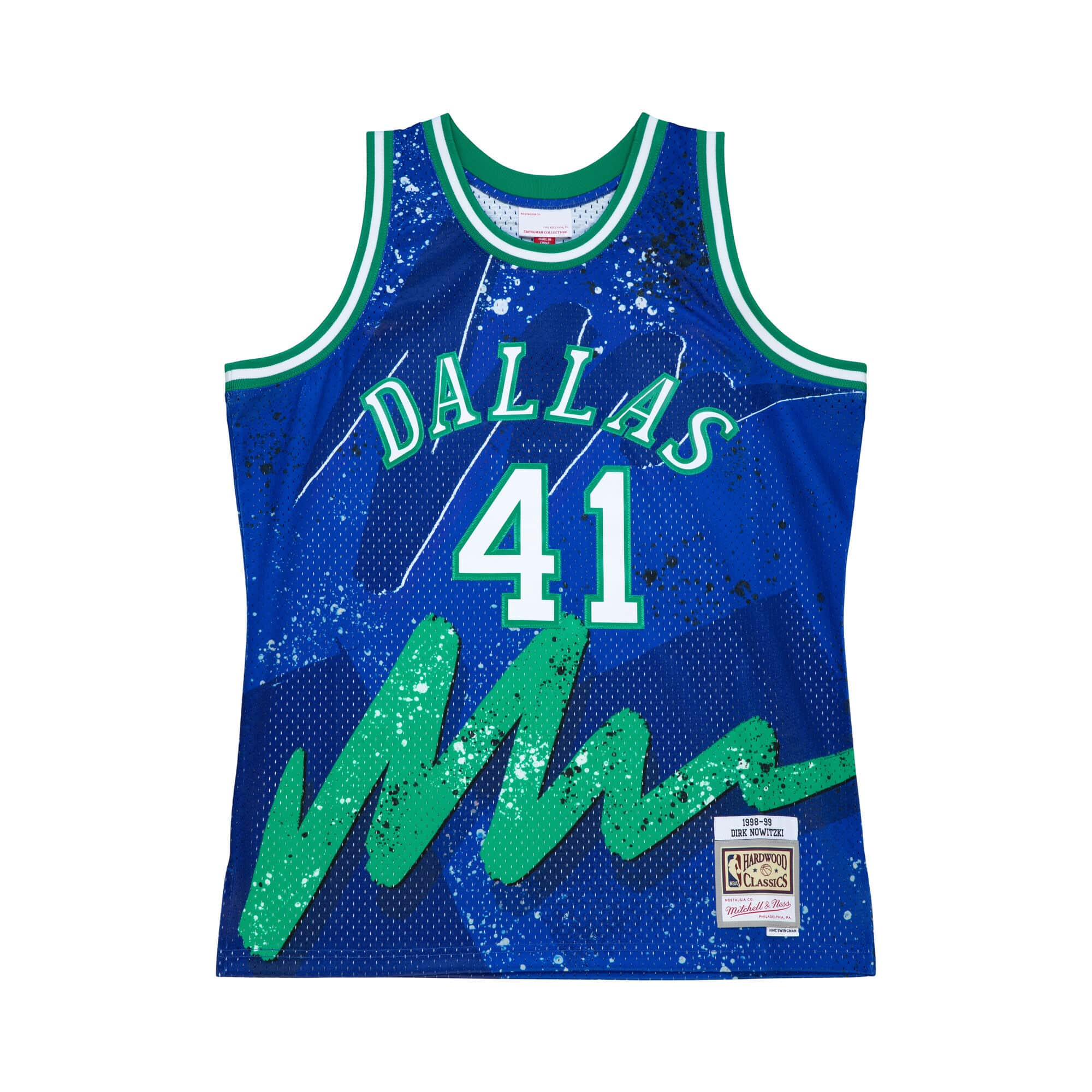 DALLAS MAVERICKS DIRK NOWITZKI HYPER HOOPS HWC SWINGMAN JERSEY Mavs Shop